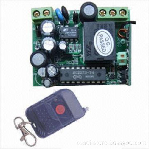 Remote Control On/Off Switch with Transmitter, 85-265V AC Operating Voltage, 315/433MHz Frequency